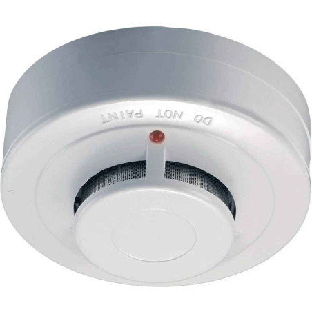 Optical fire smoke detector for alarms