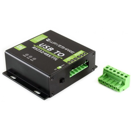 Professional USB to RS232-485-TTL converter with isolation and TVS protections
