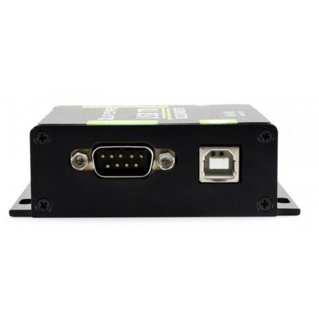 Convertidor profesional de USB a RS232-485-TTL con aislamiento y protecciones TVS