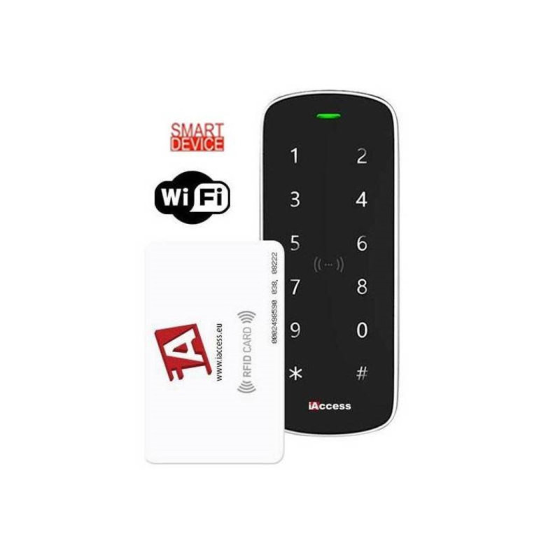 iAccess M4-XP Tastatur + RFID-Zutrittskontrolle mit PC-Softwareverwaltung im LAN