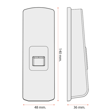 iAccess M6 access control RFID fingerprint electronic LAN lock