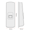 Bloqueo LAN electrónico de huellas dactilares RFID de control de acceso iAccess