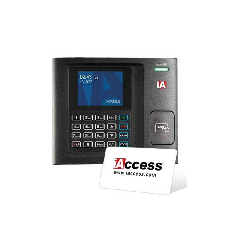 iAccess i980 Reloj electrónico RFID con USB y LAN