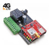 Telecontrollo GSM/4G con comandi DTMF 9-32V DC 2 output relè 2 input