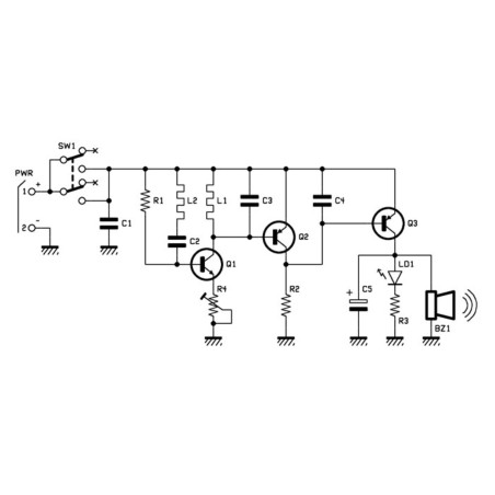 KIT détecteur de métaux compact et polyvalent