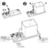 KIT de module de relais 12 V CC pour Arduino et systèmes embarqués avec sortie 3-12 V CC