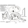 Impulsive high voltage generator for medium-large size animal deterrent fences