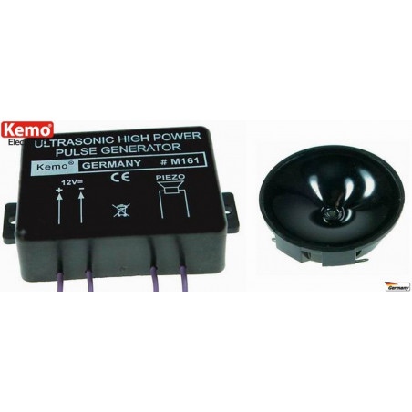 Repellente disturbatore ultrasuoni animali piccola taglia alta potenza 4 trasduttori 