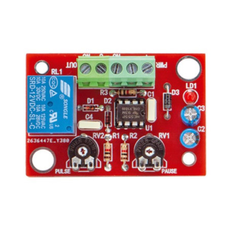 KIT Module minuterie pour intermittence réglable