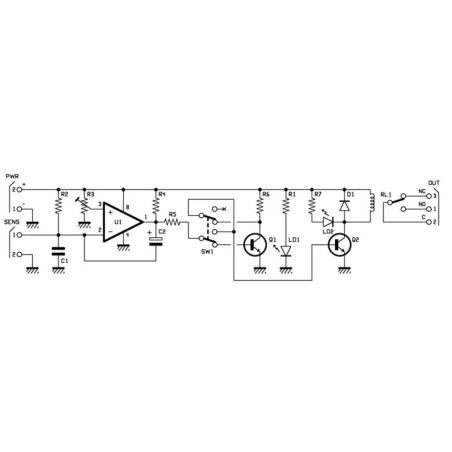 Soil Moisture Sensor KIT with Relay Output