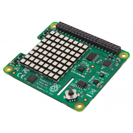 SENSE HAT expansion board for Raspberry PI with sensors, inputs, visualization