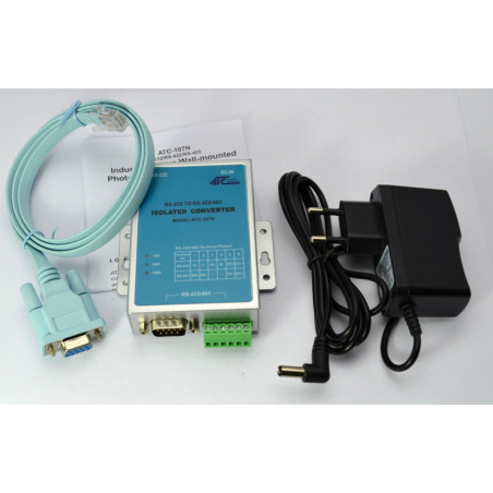 ATC-108N RS232 to RS485/RS422 Converter with 3500V Galvanic Isolation
