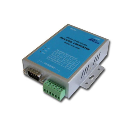 Convertitore DTE-DCE RS232-RS422/RS485 con isolamento galvanico ATC-105
