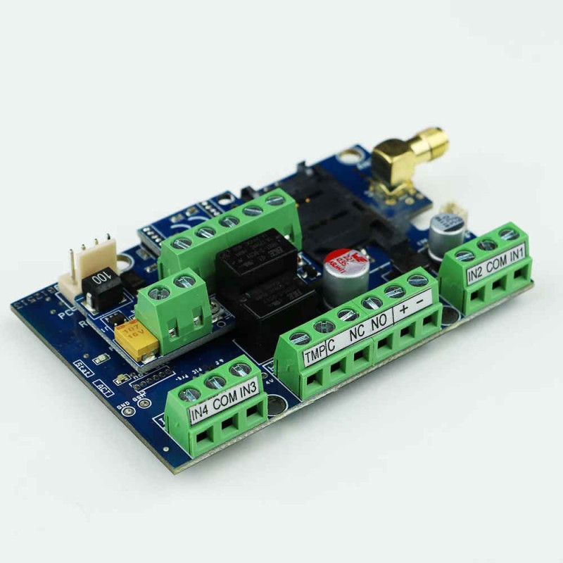 InterCom GSM-Schnittstelle für analoge 4-Home-Kabel-Gegensprechanlagen und Toröffner