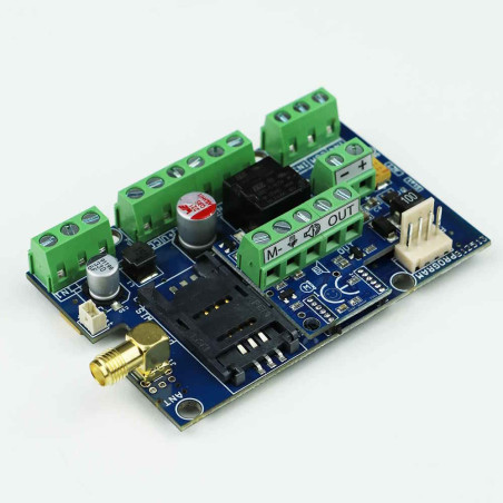 InterCom GSM-Schnittstelle für analoge 4-Home-Kabel-Gegensprechanlagen und Toröffner