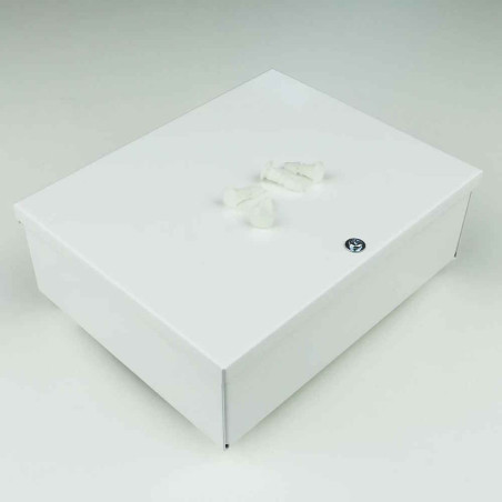 Coffret en métal Coffret en métal 125 x 155 x 52 mm avec interrupteur anti-sabotage
