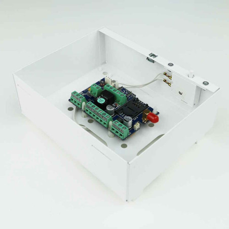 Coffret en métal Coffret en métal 125 x 155 x 52 mm avec interrupteur anti-sabotage