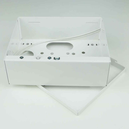 Coffret en métal Coffret en métal 125 x 155 x 52 mm avec interrupteur anti-sabotage
