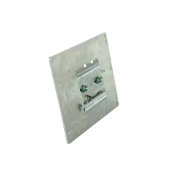 Metal DIN rail support for...