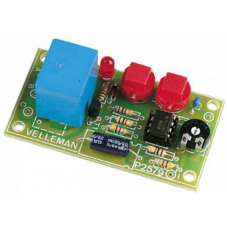 START STOP timer 0-15 Minutos 12V DC con relé de salida 2A 240V