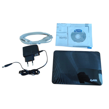 Zyxel AMG1202-T Modem Router ADSL2+ WiFi con accessori e scatola originale