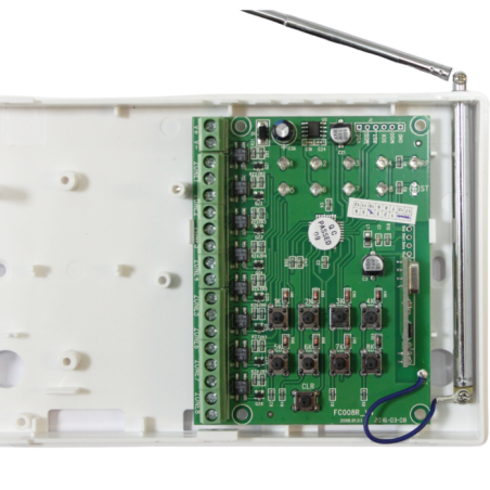 Convertisseur sans fil vers fil 868 MHz pour capteurs sans fil sur systèmes d'alarme antivol filaires