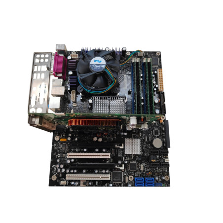 Set Intel D975XBX + Core 2 Quad Q6600 + Nvidia Quadro FX1500 + 4GB DDR2 533MHz + Driver