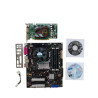 Set Intel D975XBX + Core 2 Quad Q6600 + Nvidia Quadro FX1500 + 4GB DDR2 533MHz + Driver