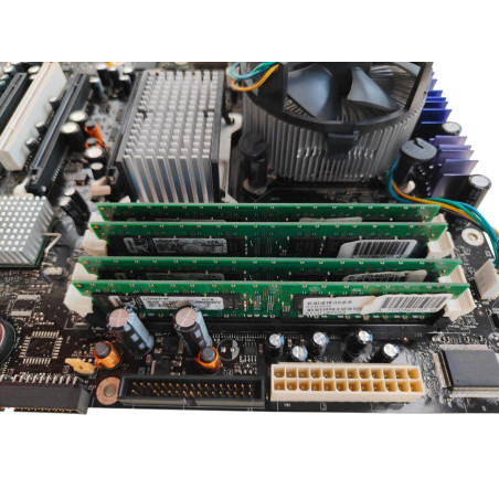 Set Intel D975XBX + Core 2 Quad Q6600 + Nvidia Quadro FX1500 + 4GB DDR2 533MHz + Driver