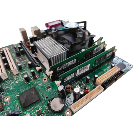 Set Intel D975XBX + Core 2 Quad Q6600 + Nvidia Quadro FX1500 + 4GB DDR2 533MHz + Driver