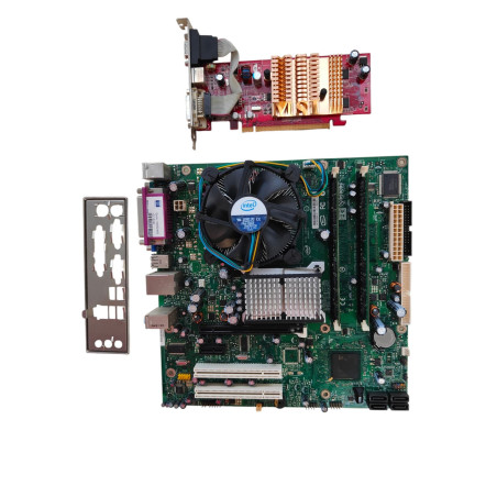 Conjunto Intel D946GZIS + Pentium D 3.00GHz + MSI RX300HM + 2GB DDR2 667MHz + Controlador
