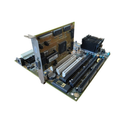 Set Retro Vintage Socket 7 – Soyo SY-5EHM + Intel Pentium-S 166 MHz + 128MB RAM + VGA Cirrus Logic 5446 PCI