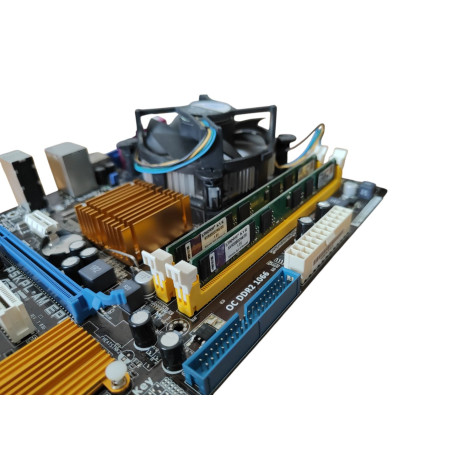 Set ASUS P5KPL-AM EPU + Intel Core 2 Duo E6600 2.40GHz + 4GB DDR2 800MHz