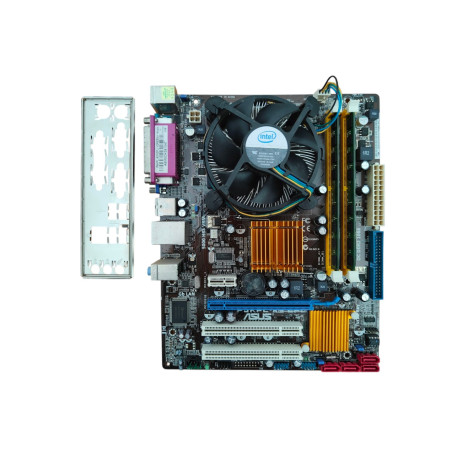 Set ASUS P5KPL-AM EPU + Intel Core 2 Duo E6600 2.40GHz + 4GB DDR2 800MHz