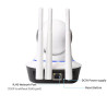 Yoosee 1080P WiFi IP Camera Smart Home Pan Tilt 2-Way Audio Night Vision RJ45