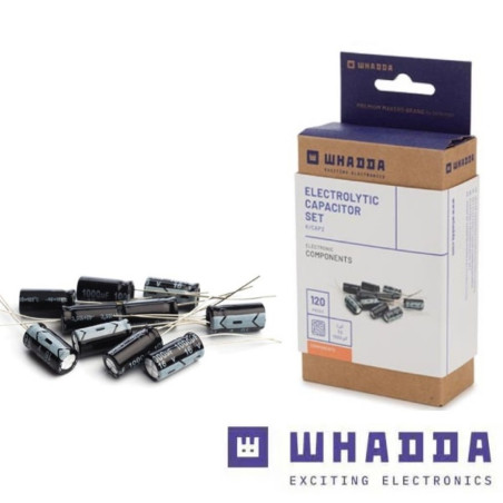 SET 120 SORTIERTE ELEKTROLYTISCHE KAPAZITÄTEN