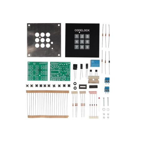 KIT CHIAVE A TASTIERA 9-15VDC 8-12V AC contatto relè 5A 220V