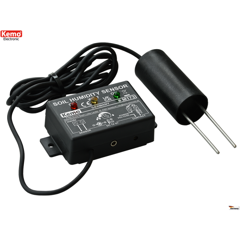 Kemo M173 12V DC jordfuktighetssensor för automatisk trädgårdsbevattning