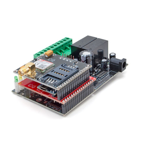 GSM/GPRS Telephone Dialer with MP3 Voice Messages for Alarms and Remote Control