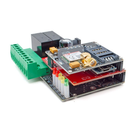 GSM/GPRS Telephone Dialer with MP3 Voice Messages for Alarms and Remote Control