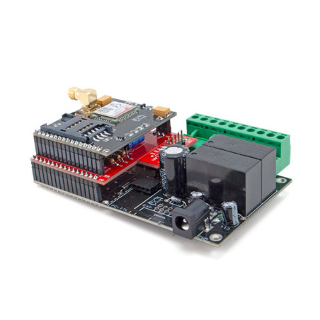 GSM/GPRS-telefoonkiezer met MP3-spraakberichten voor alarmen en afstandsbediening