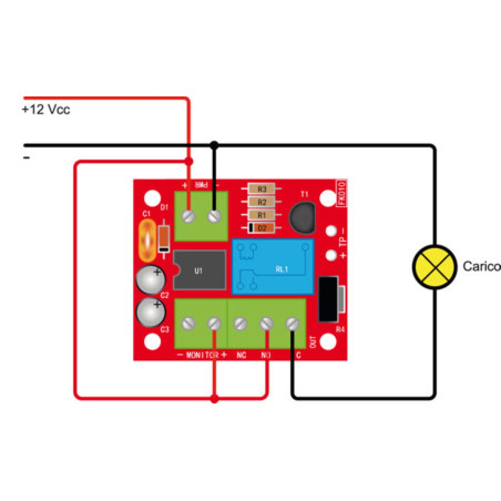 Kit Protezione da Bassa Tensione DC 12 V – Protezione Alimentazione e Batterie