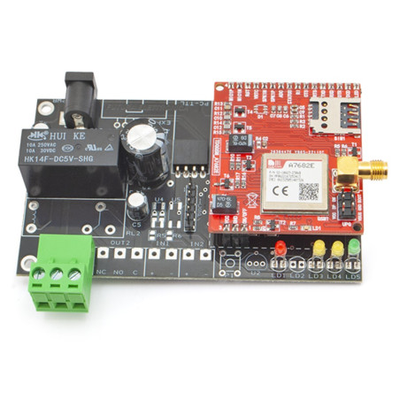 4G/LTE GSM Gate Opener Switch – Remote Gate Control via Free Call and SMS