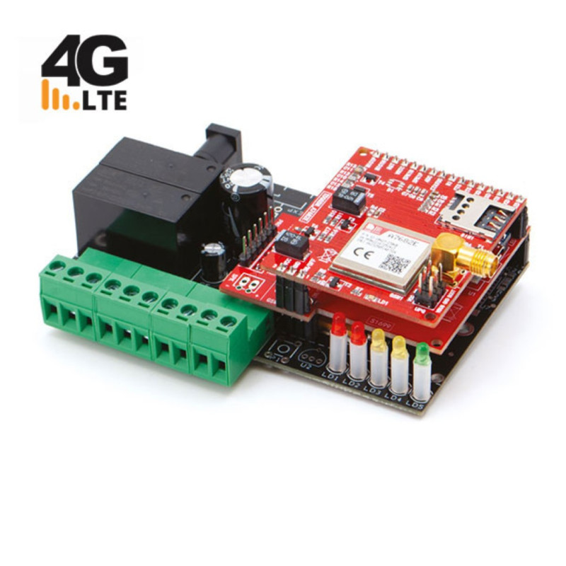 Composeur téléphonique 4G GSM avec messages vocaux MP3 – Alarme et télécommande