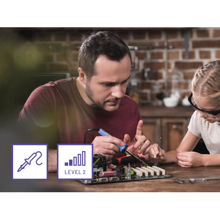 Elektroniskt kit för röstväxlare med Alien Robot och 4 tonhöjdseffekter – WSAH171N