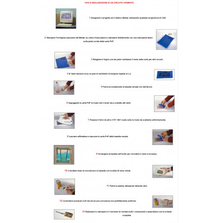 5PZ BLUE PRESS N PEEL-Folie für die Heimproduktion von CS-Leiterplatten