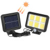 120 LED COB Solar Lamp with PIR Motion Sensor IP65 Outdoor Light 400lm