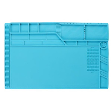 Silicone Welding Mat 550x350mm Antistatic Resistant 500°C with Magnetic Areas