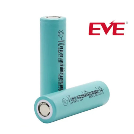 EVE Energy Rechargeable 18650 2000mAh 3.6V High Discharge 30A Li-Ion Battery