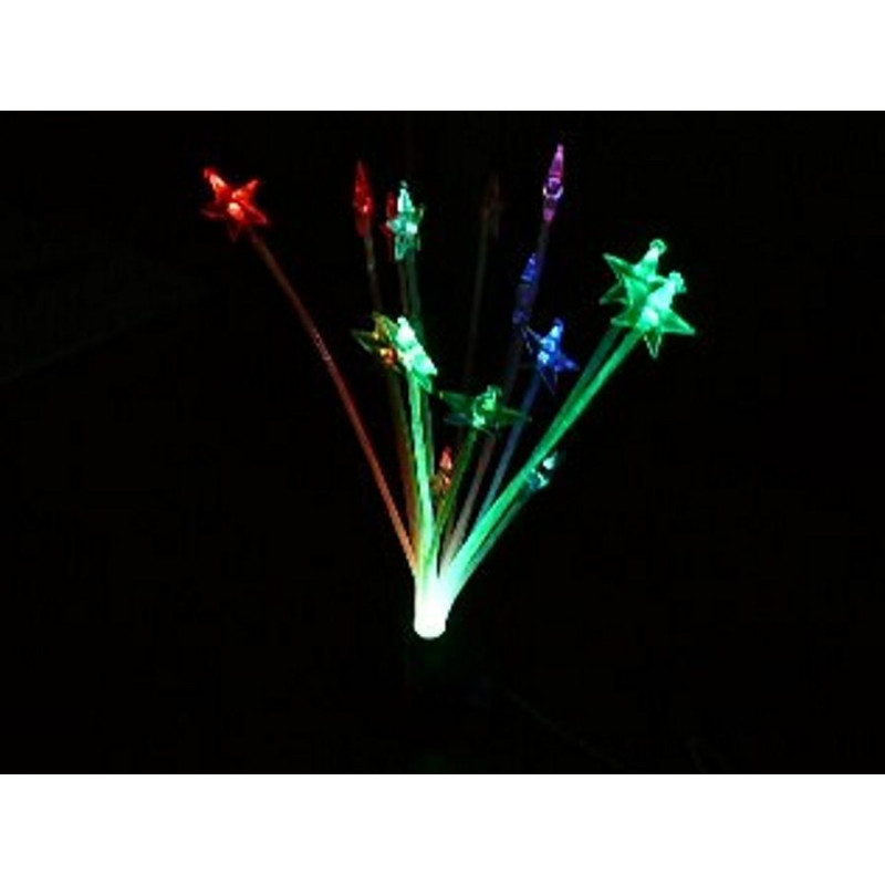 Bright orchid multicolored LED electronic USB power supply and batteries